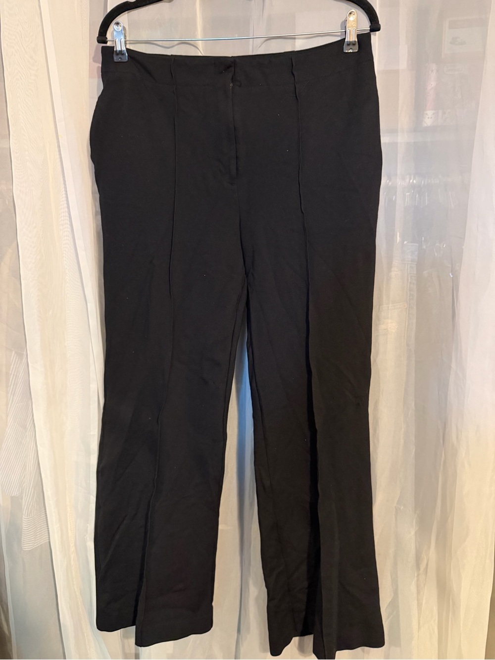 Liz Claiborne Black Boot-Cut Dress Pants
